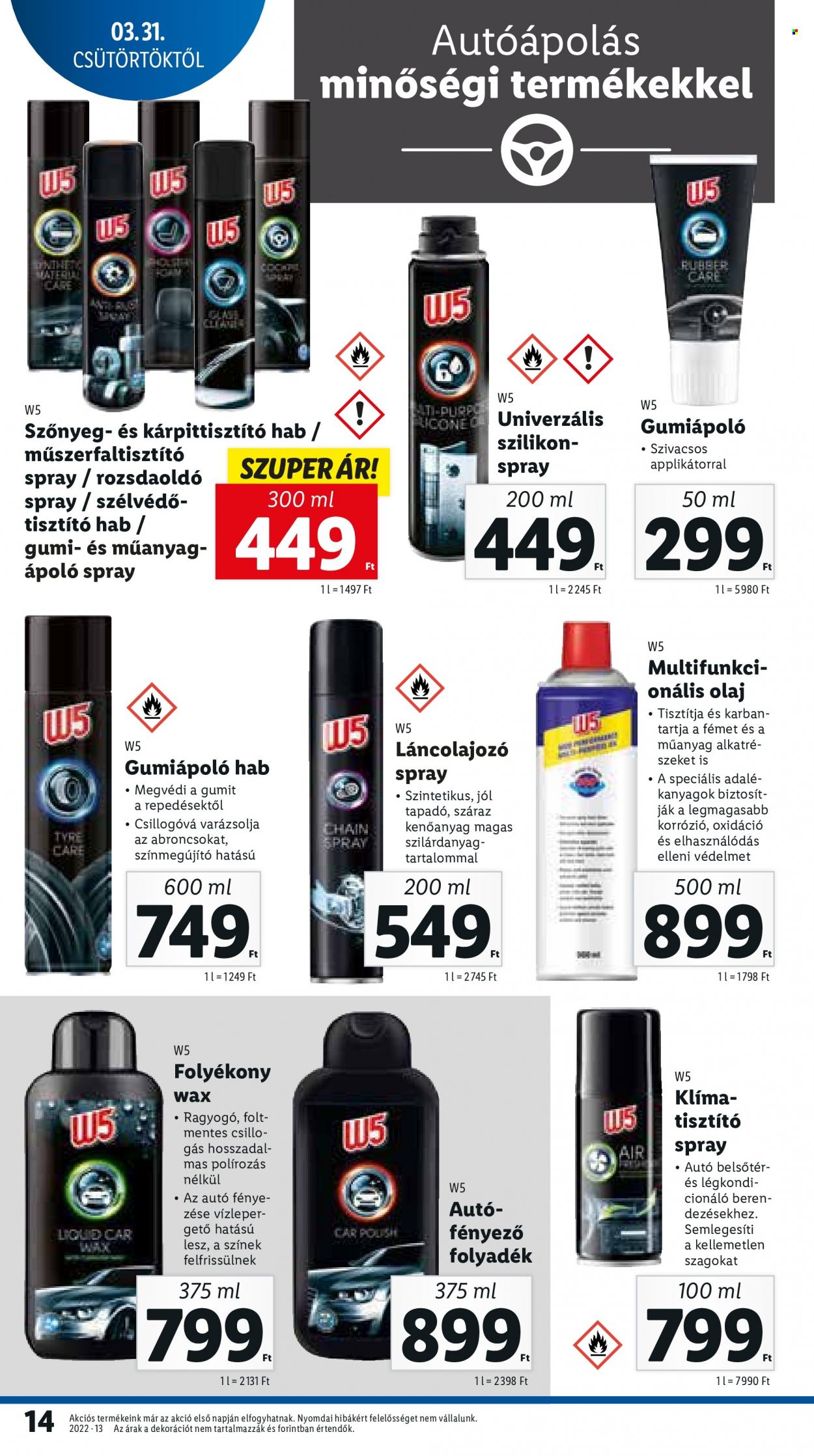 Lidl akciós újságok - 2022.03.31 - 2022.04.06. Oldal 14