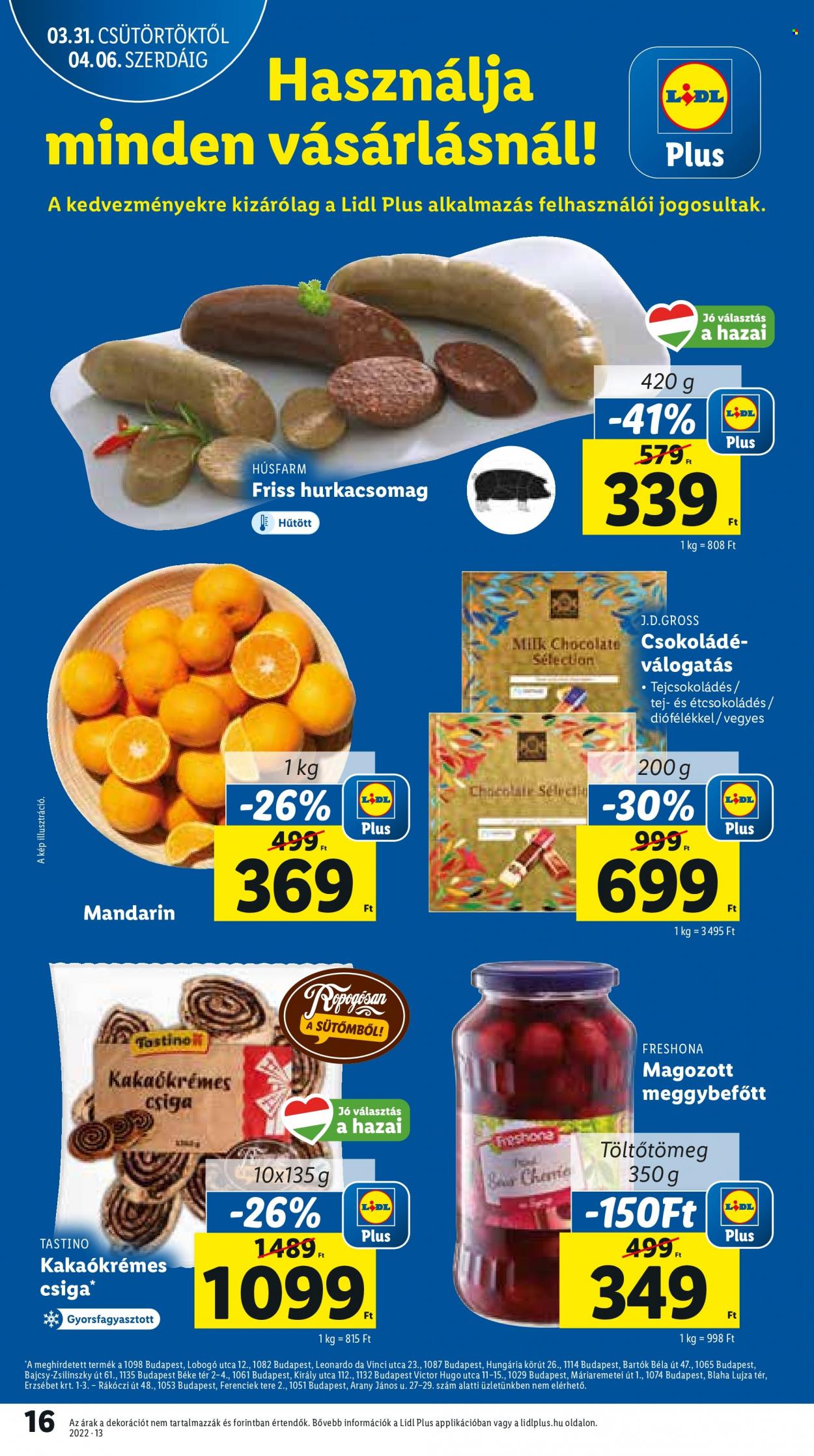 Lidl akciós újságok - 2022.03.31 - 2022.04.06. Oldal 16