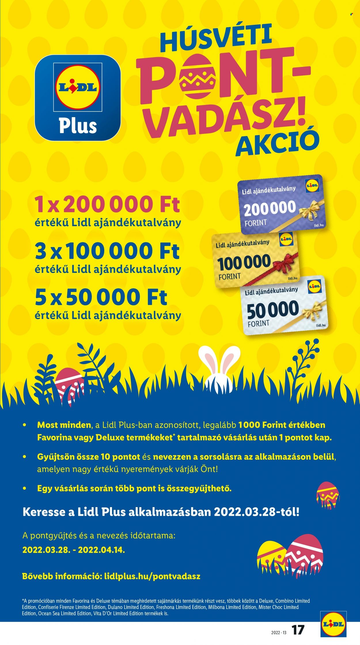 Lidl akciós újságok - 2022.03.31 - 2022.04.06. Oldal 17