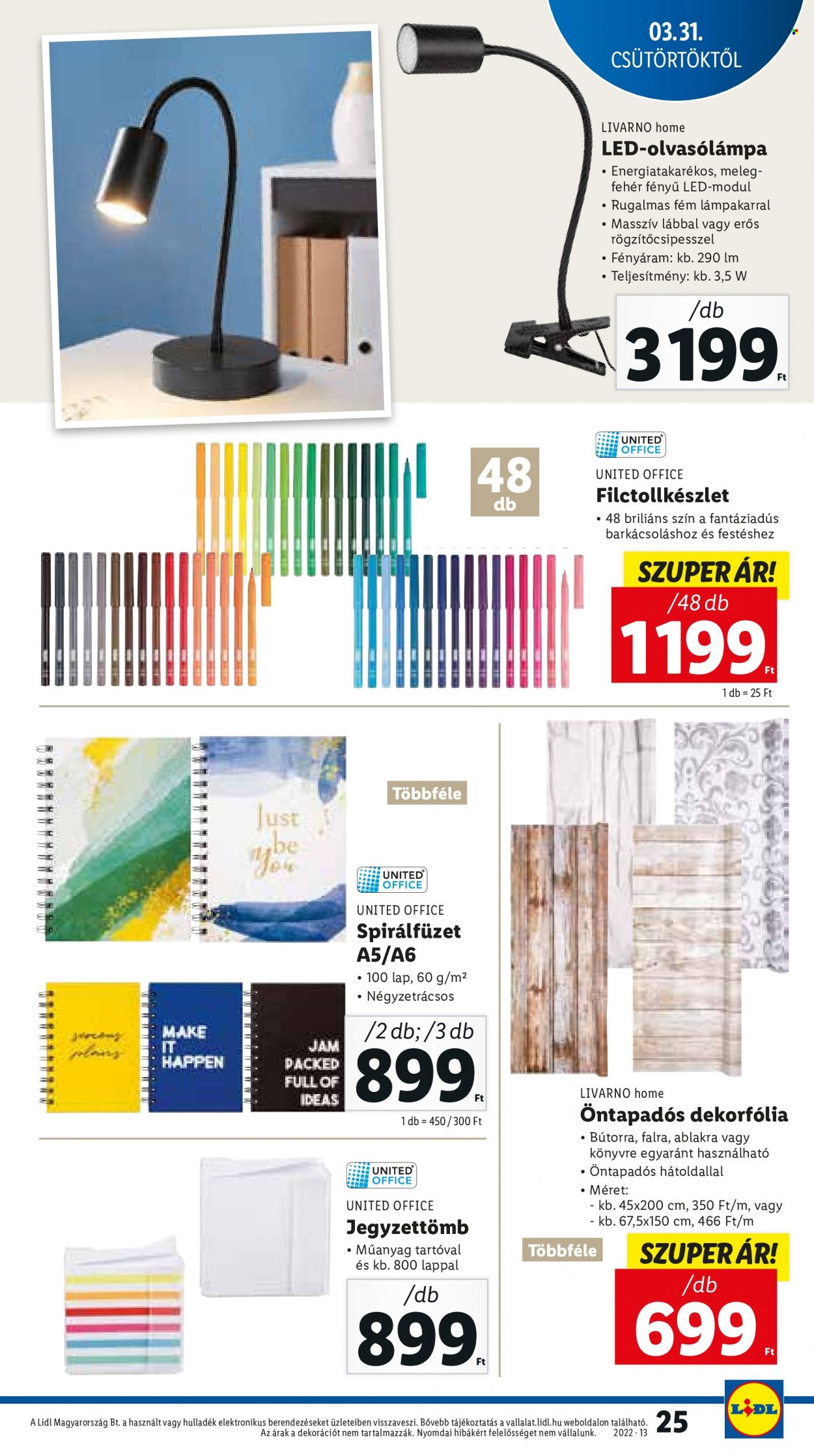 Lidl akciós újságok - 2022.03.31 - 2022.04.06. Oldal 25