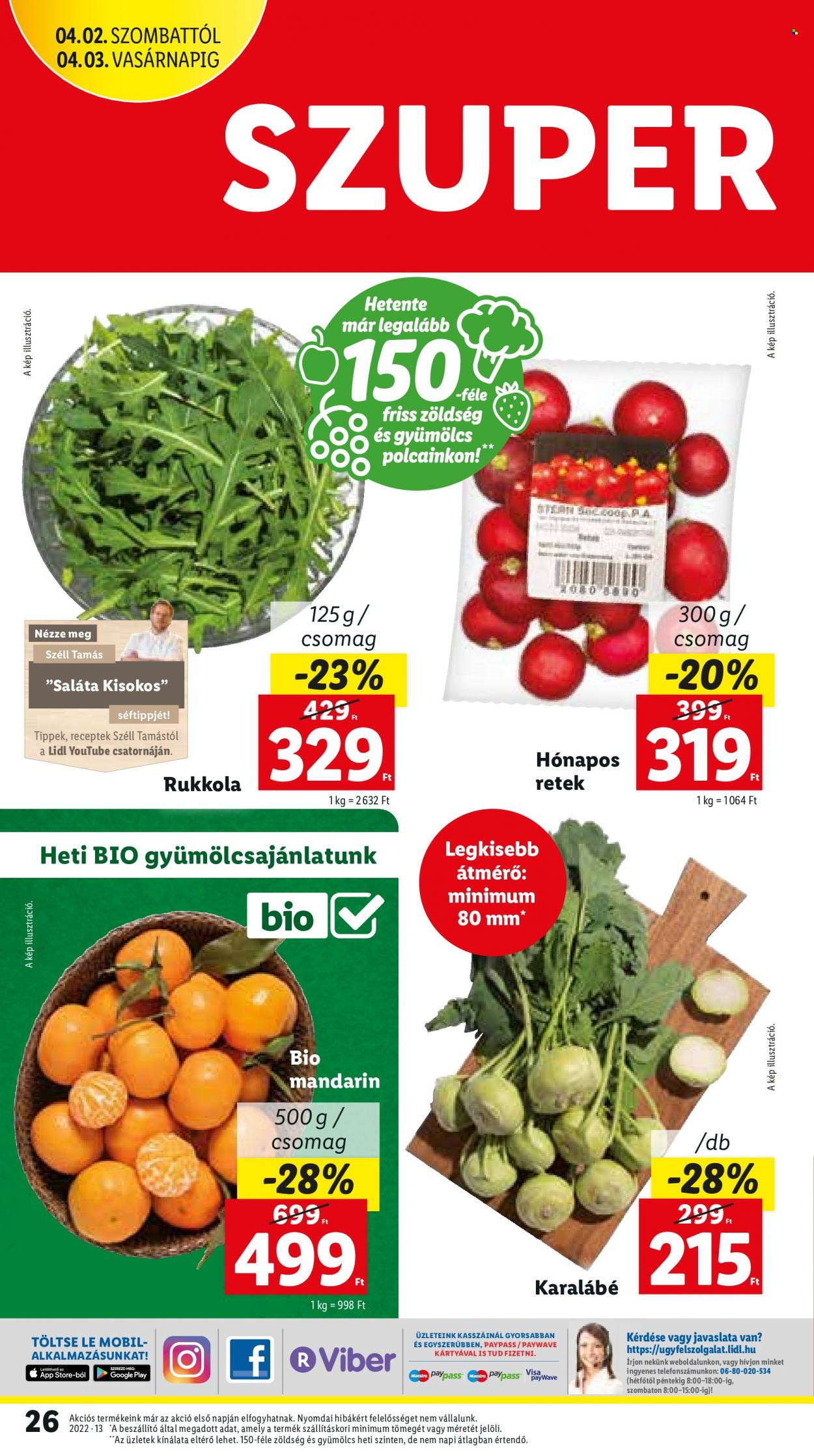 Lidl akciós újságok - 2022.03.31 - 2022.04.06. Oldal 26