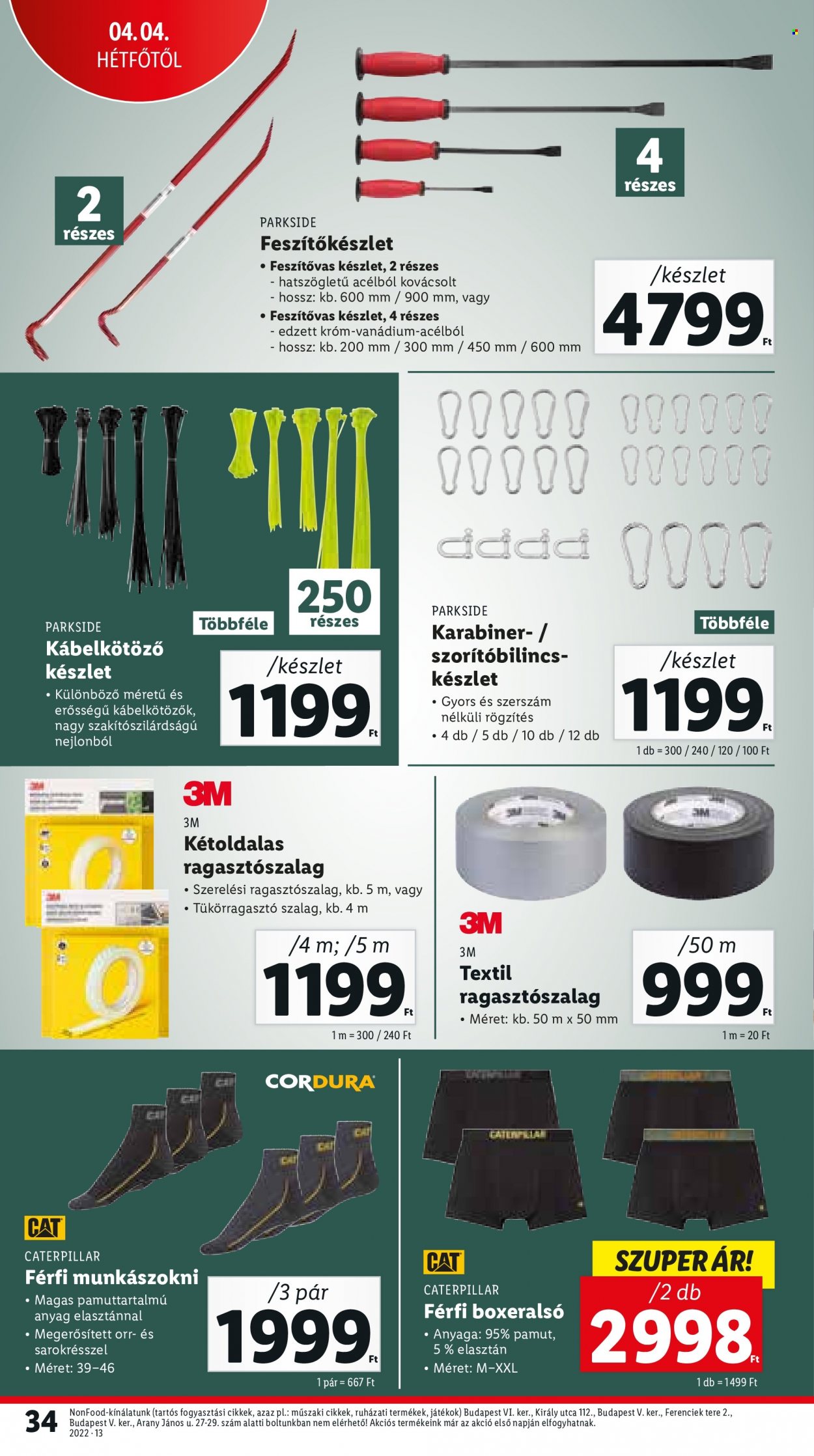 Lidl akciós újságok - 2022.03.31 - 2022.04.06. Oldal 34