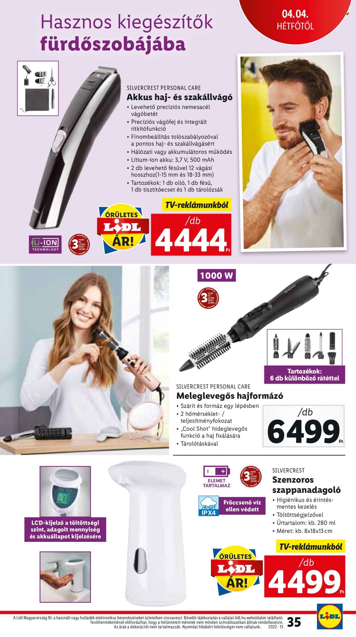 Lidl akciós újságok - 2022.03.31 - 2022.04.06. Oldal 35