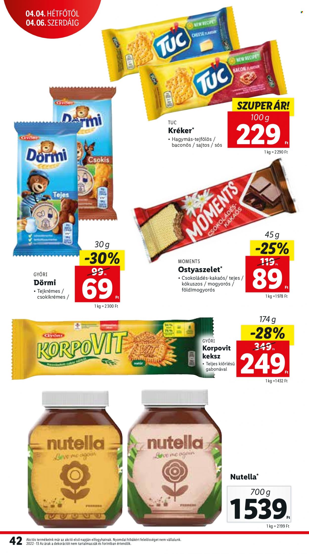 Lidl akciós újságok - 2022.03.31 - 2022.04.06. Oldal 42