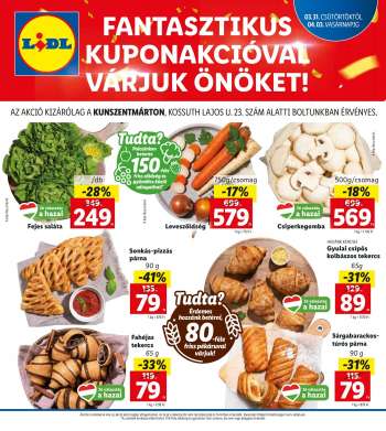 Újság Lidl - 2022.03.31 - 2022.04.03.