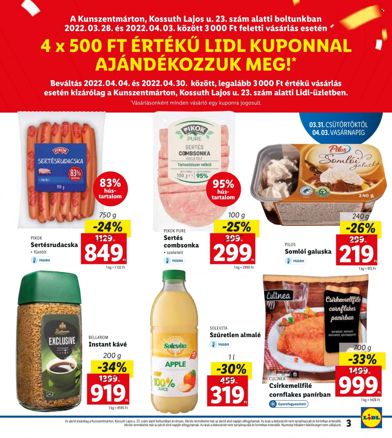 Lidl akciós újságok - 2022.03.31 - 2022.04.03. Oldal 3
