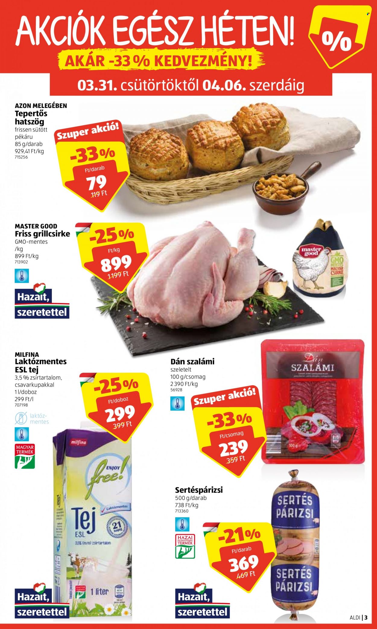 Aldi akciós újságok - 2022.03.31 - 2022.04.06. Oldal 3