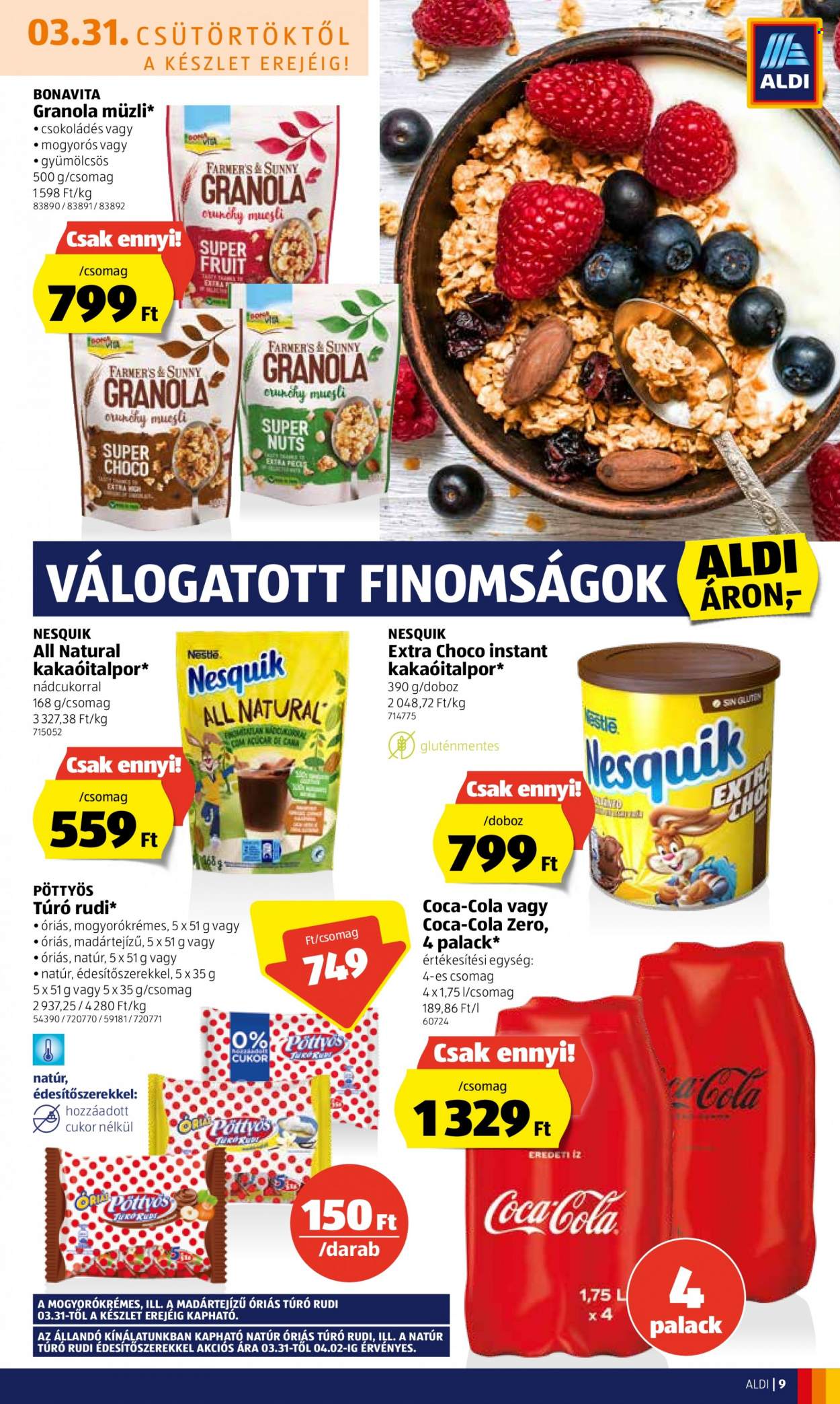 Aldi akciós újságok - 2022.03.31 - 2022.04.06. Oldal 9