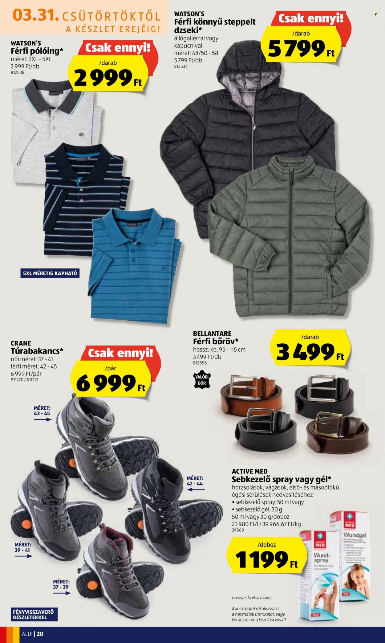 Aldi akciós újságok - 2022.03.31 - 2022.04.06. Oldal 20