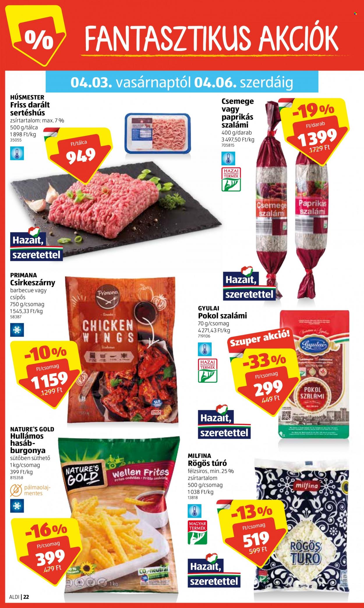 Aldi akciós újságok - 2022.03.31 - 2022.04.06. Oldal 22