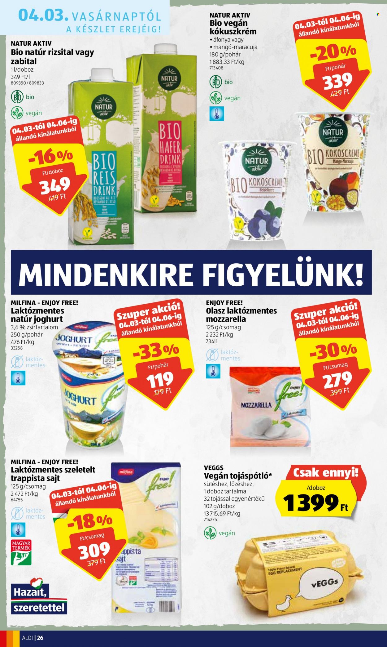 Aldi akciós újságok - 2022.03.31 - 2022.04.06. Oldal 26