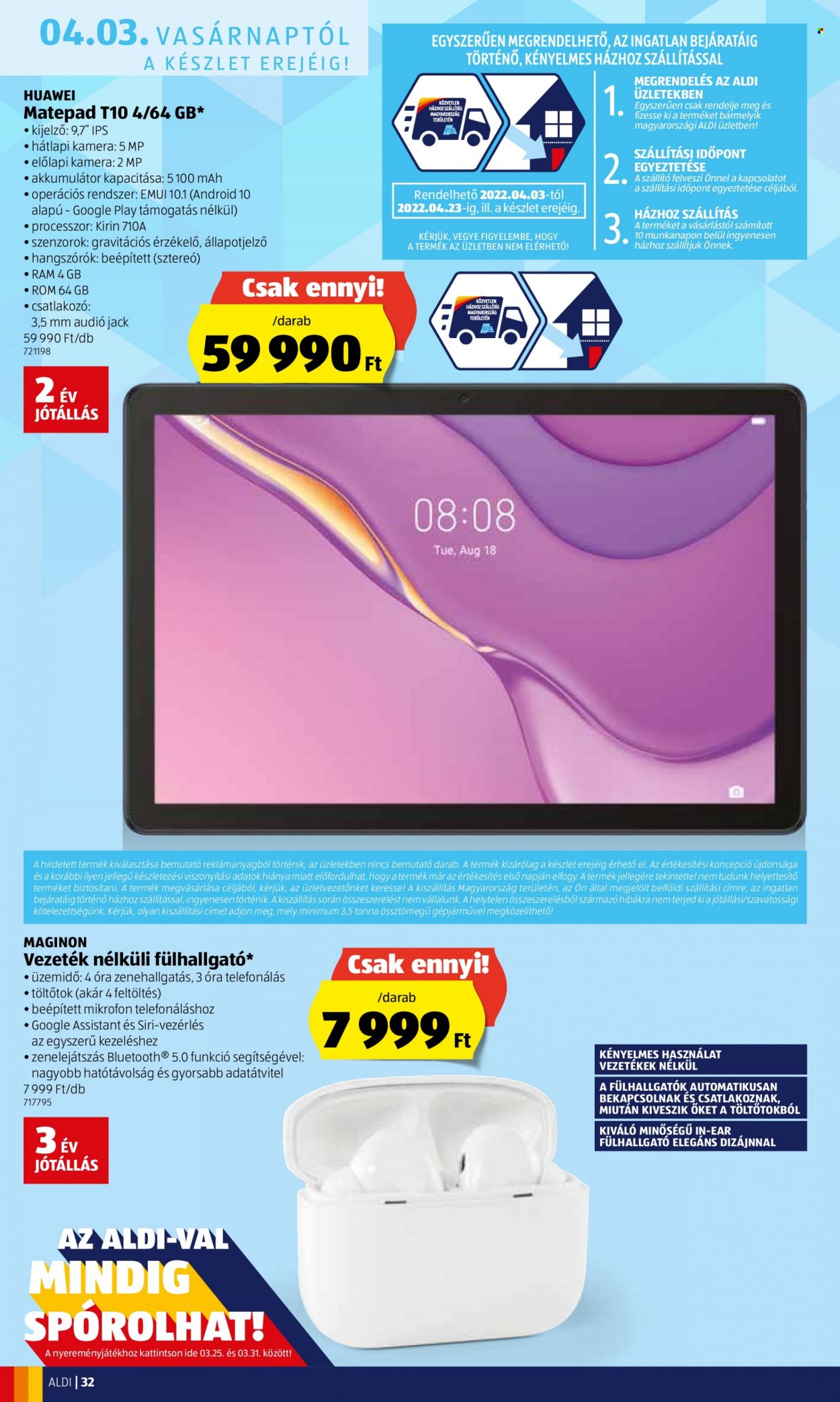 Aldi akciós újságok - 2022.03.31 - 2022.04.06. Oldal 32