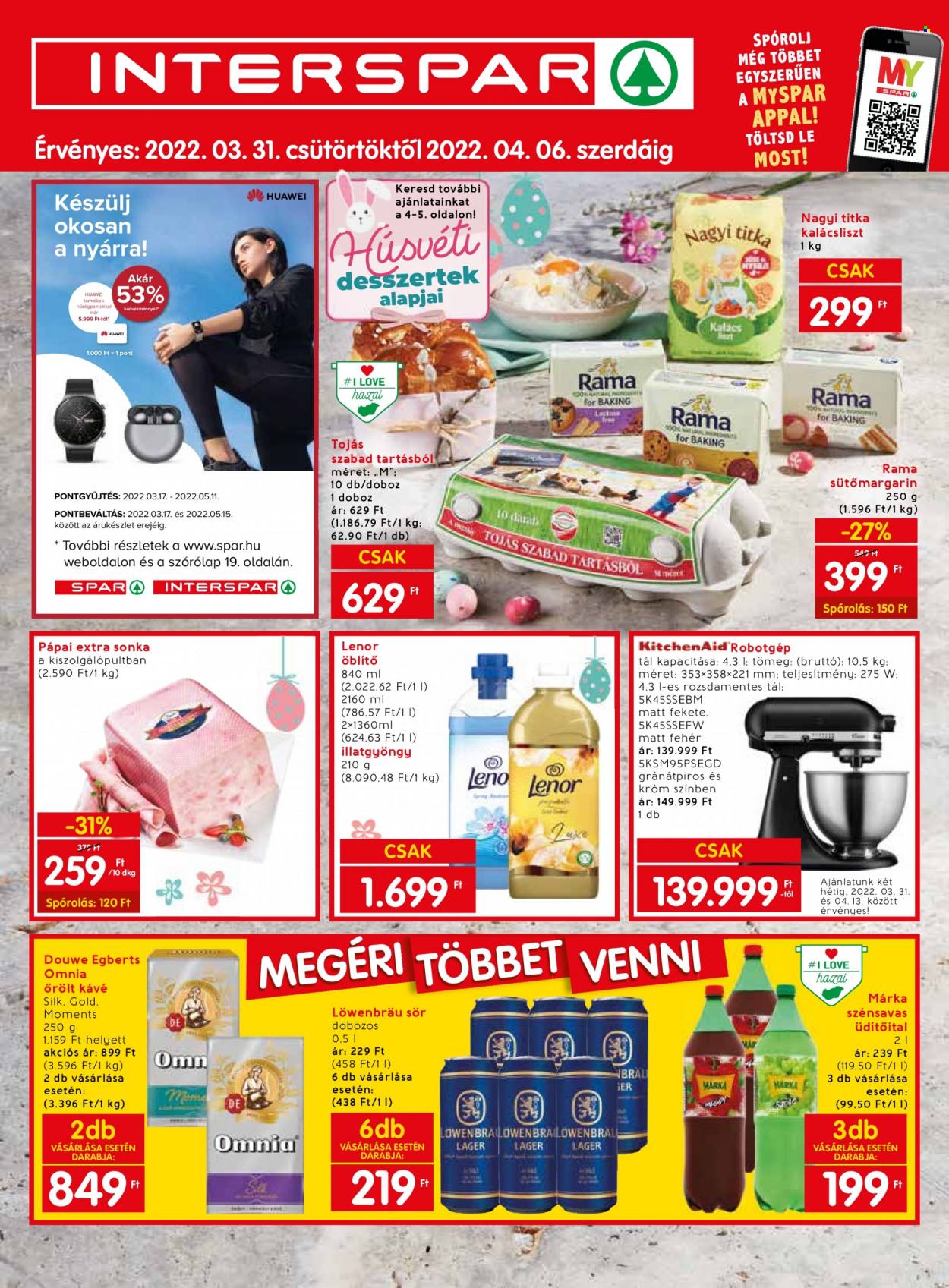INTERSPAR akciós újságok - 2022.03.31 - 2022.04.06. Oldal 1