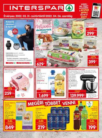 Újság INTERSPAR - 2022.03.31 - 2022.04.06.