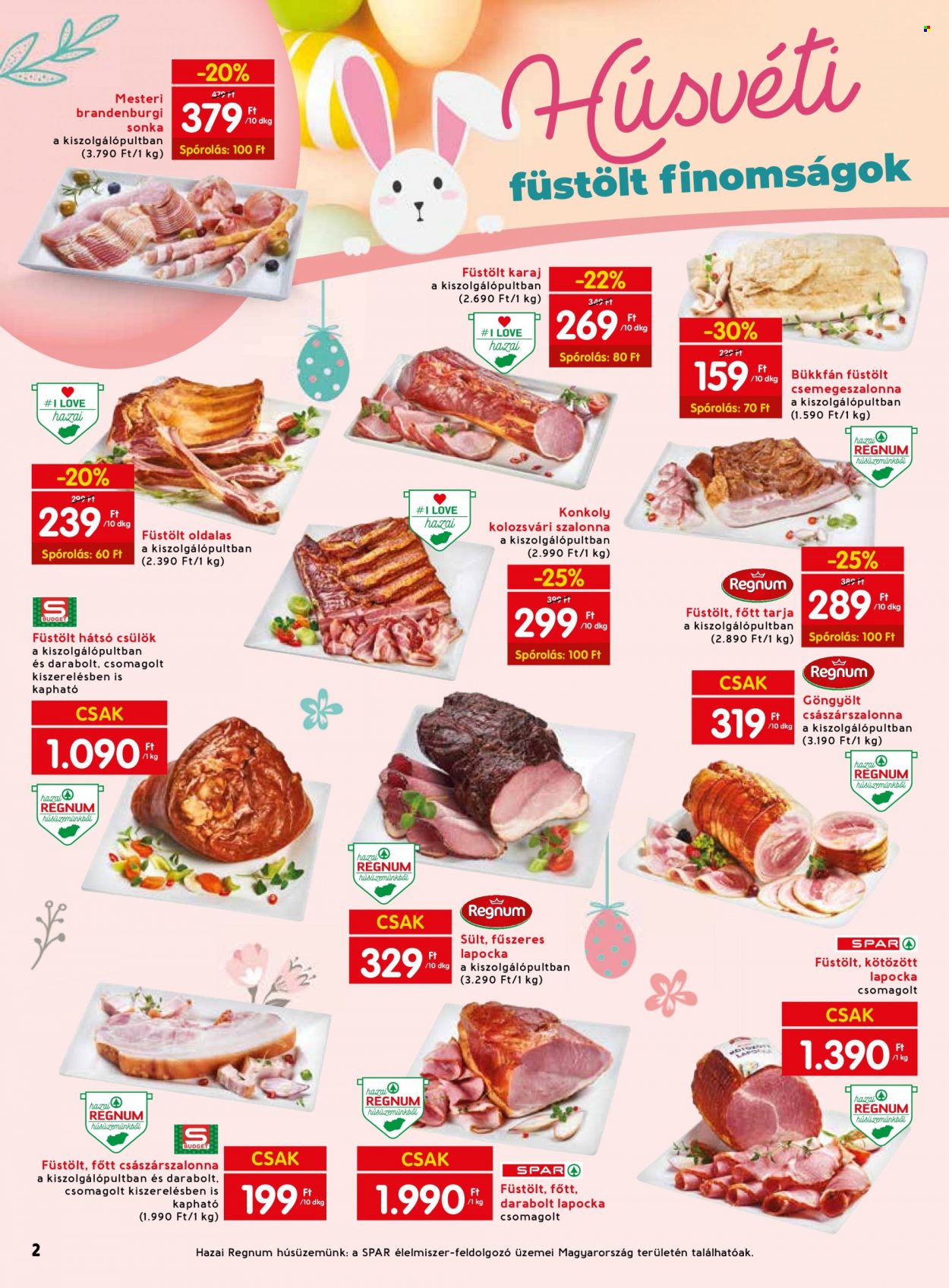INTERSPAR akciós újságok - 2022.03.31 - 2022.04.06. Oldal 2