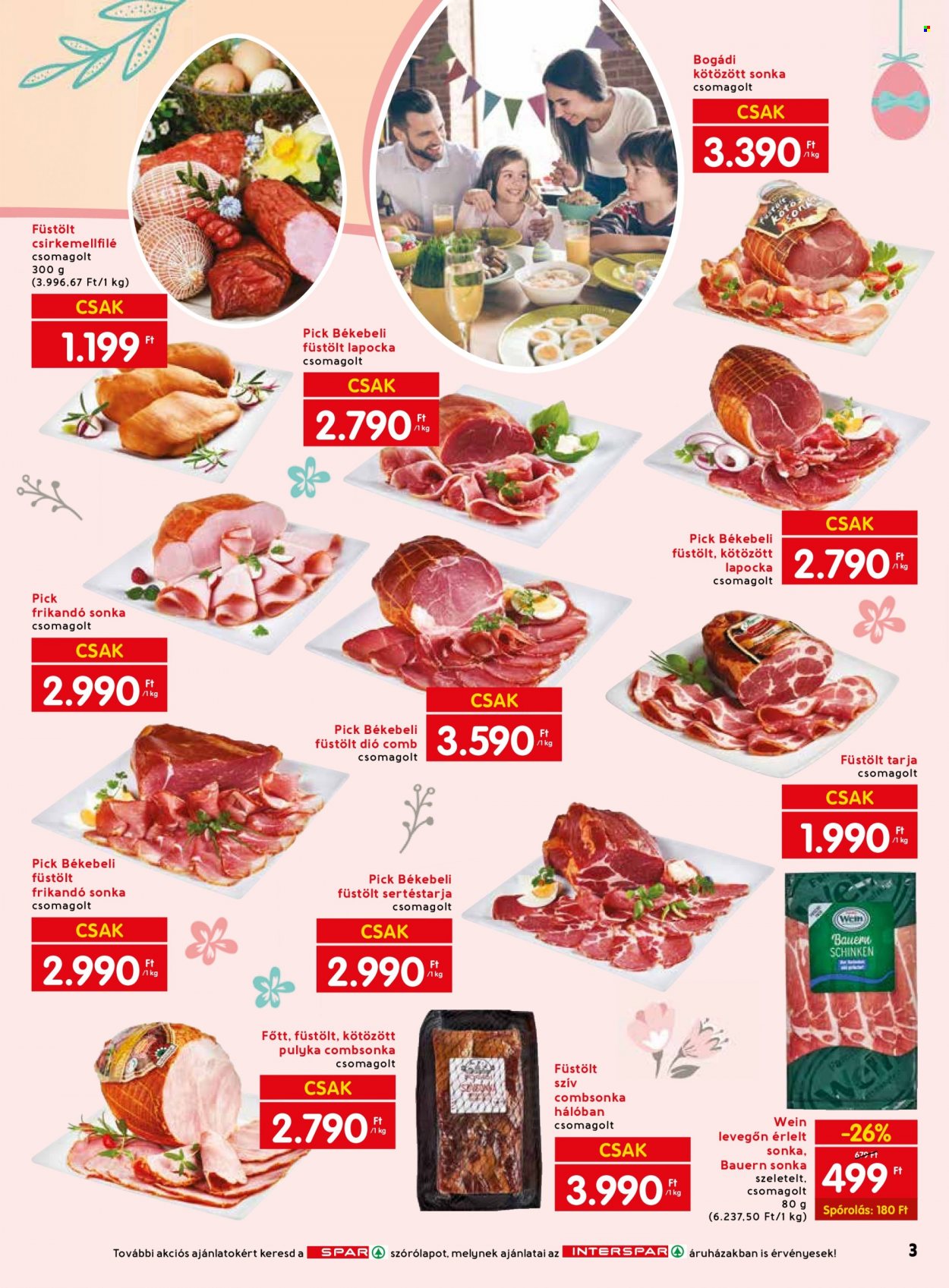 INTERSPAR akciós újságok - 2022.03.31 - 2022.04.06. Oldal 3