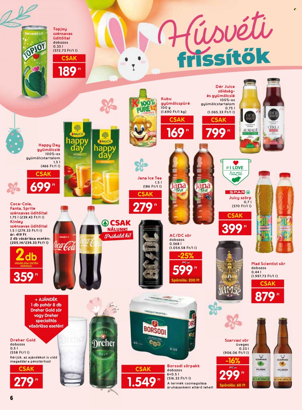 INTERSPAR akciós újságok - 2022.03.31 - 2022.04.06. Oldal 6
