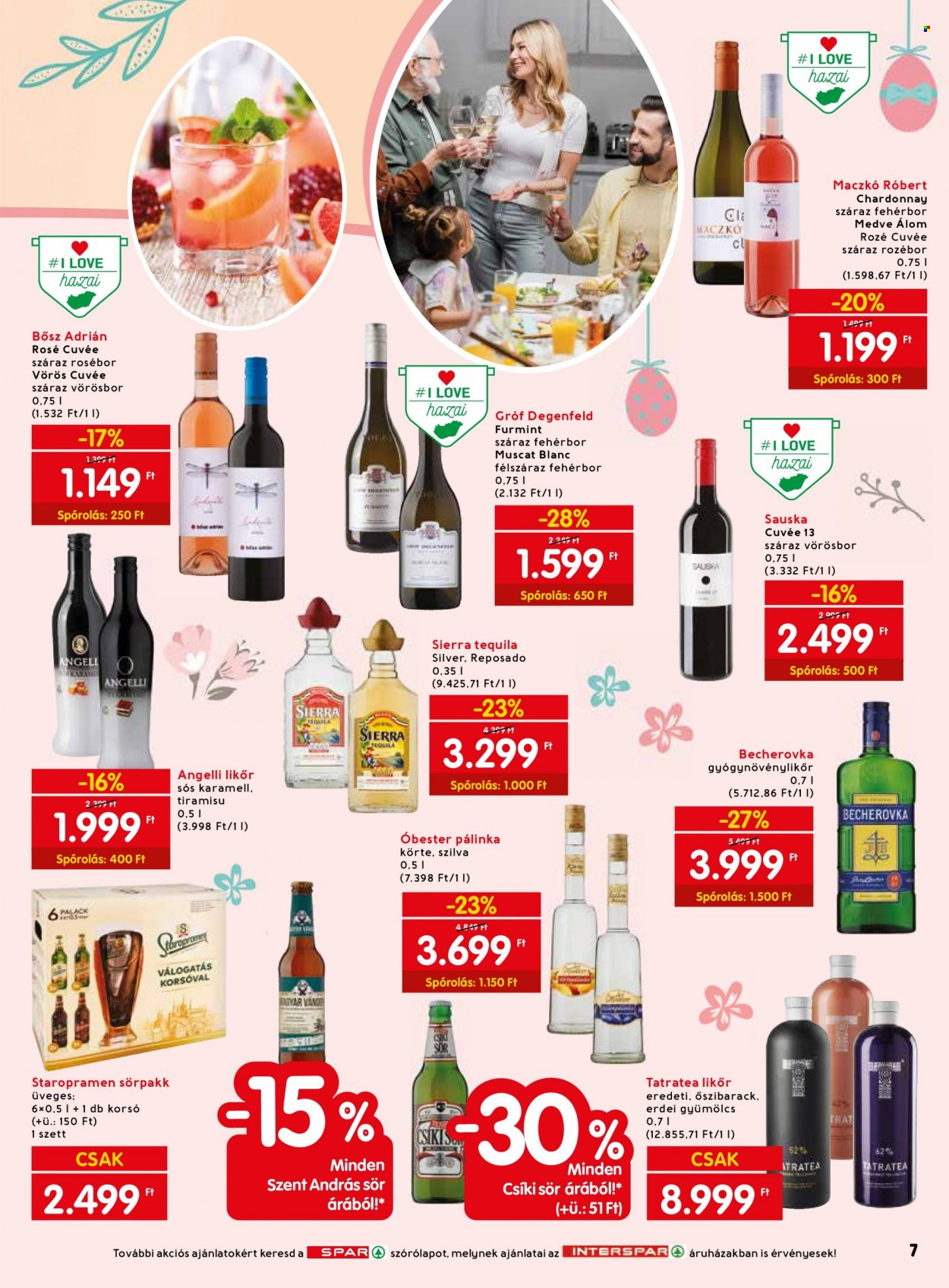 INTERSPAR akciós újságok - 2022.03.31 - 2022.04.06. Oldal 7