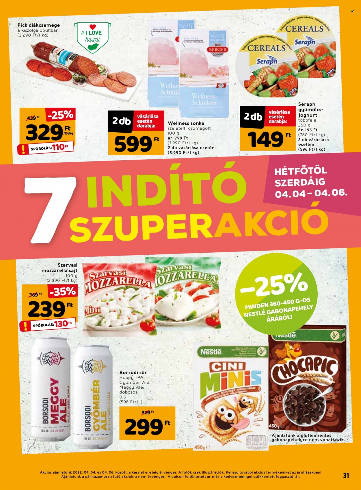 INTERSPAR akciós újságok - 2022.03.31 - 2022.04.06. Oldal 33