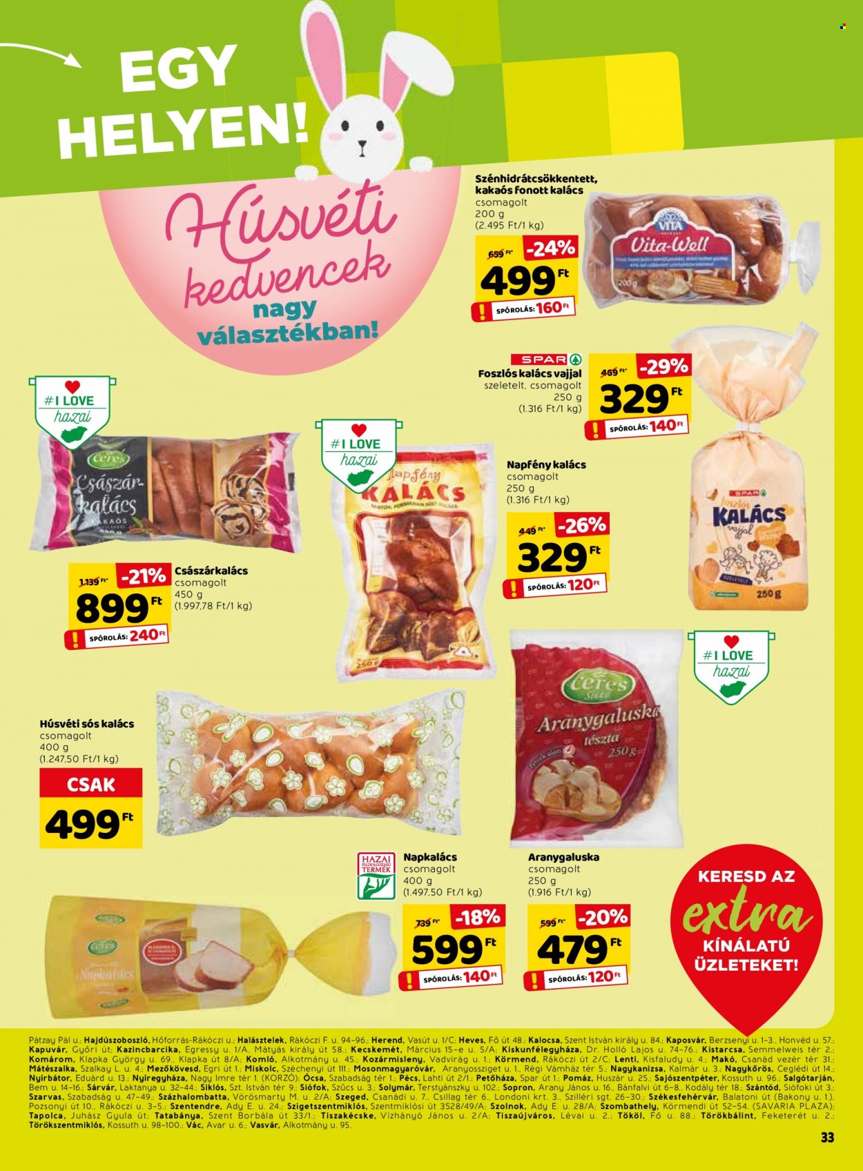SPAR akciós újságok - 2022.03.31 - 2022.04.06. Oldal 4