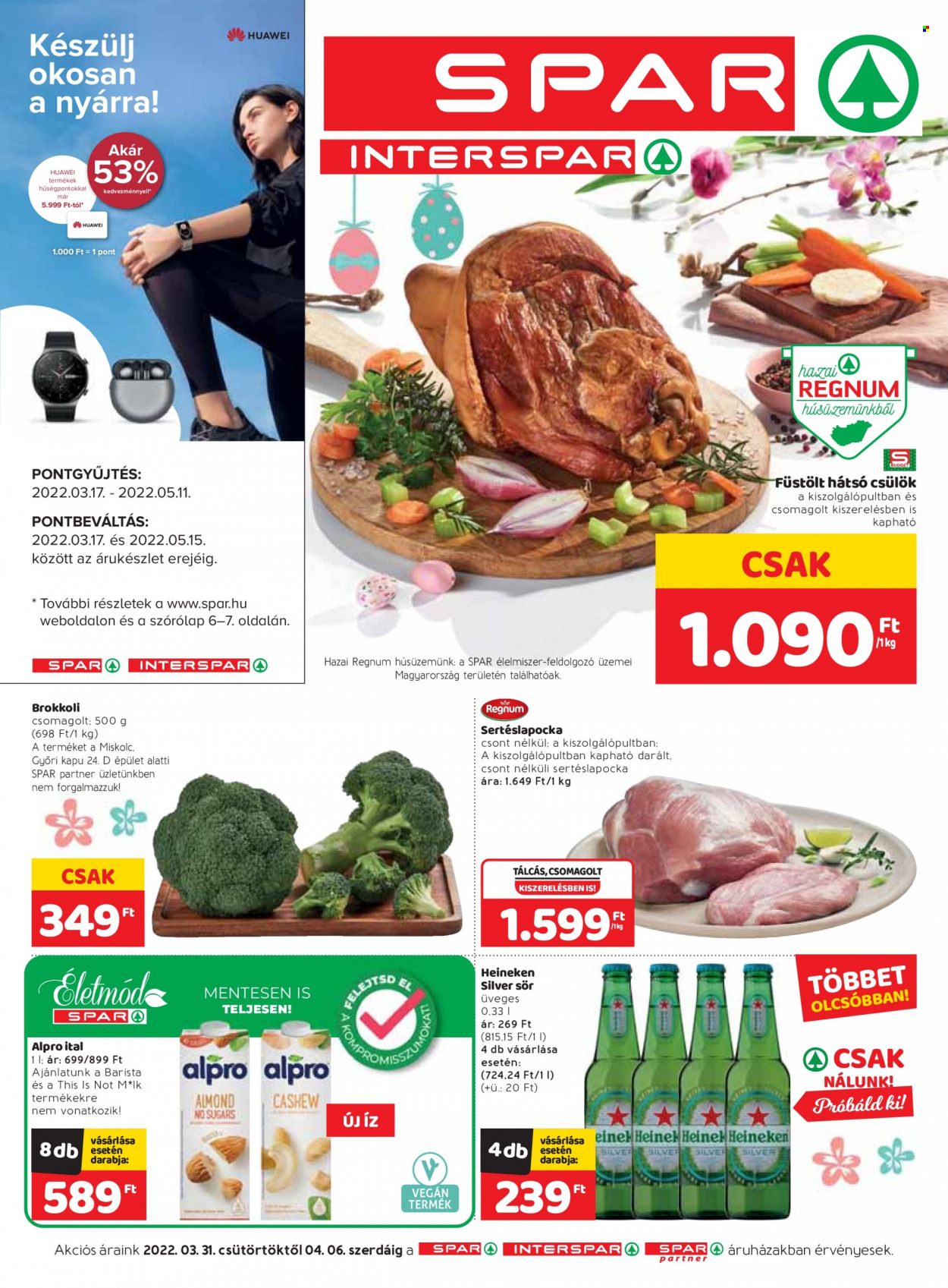 SPAR akciós újságok - 2022.03.31 - 2022.04.06. Oldal 1