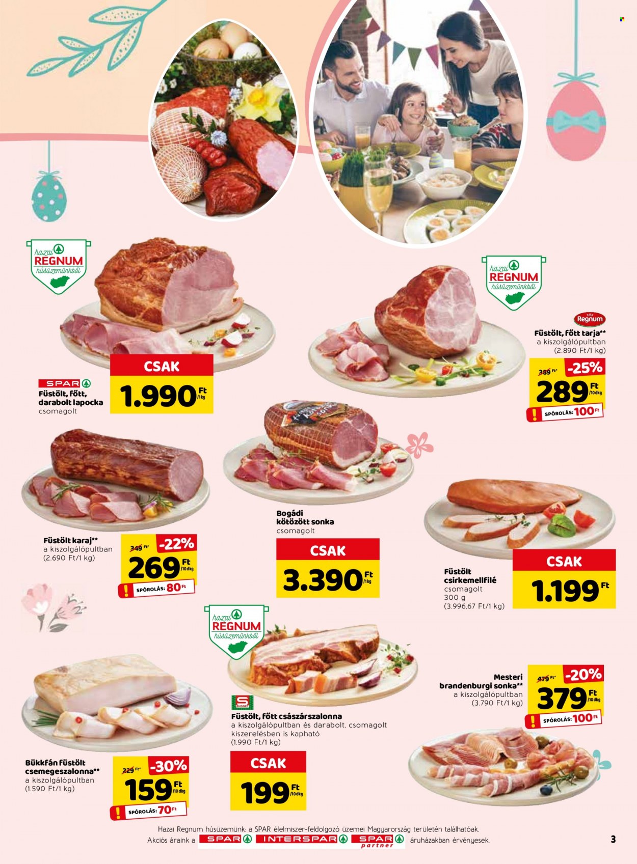 SPAR akciós újságok - 2022.03.31 - 2022.04.06. Oldal 3