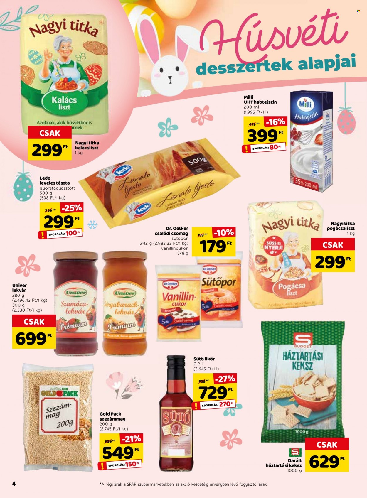 SPAR akciós újságok - 2022.03.31 - 2022.04.06. Oldal 4