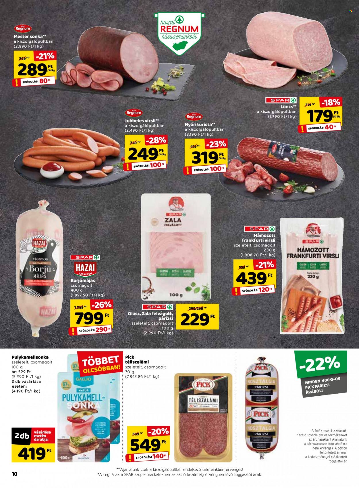 SPAR akciós újságok - 2022.03.31 - 2022.04.06. Oldal 12