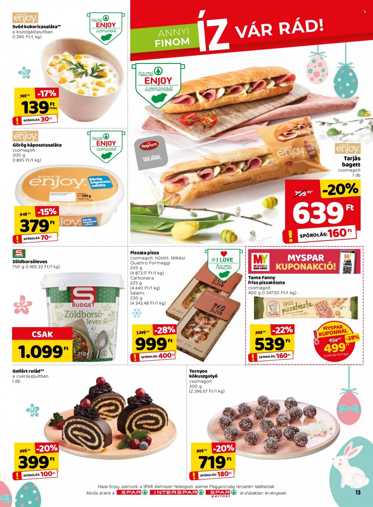 SPAR akciós újságok - 2022.03.31 - 2022.04.06. Oldal 17
