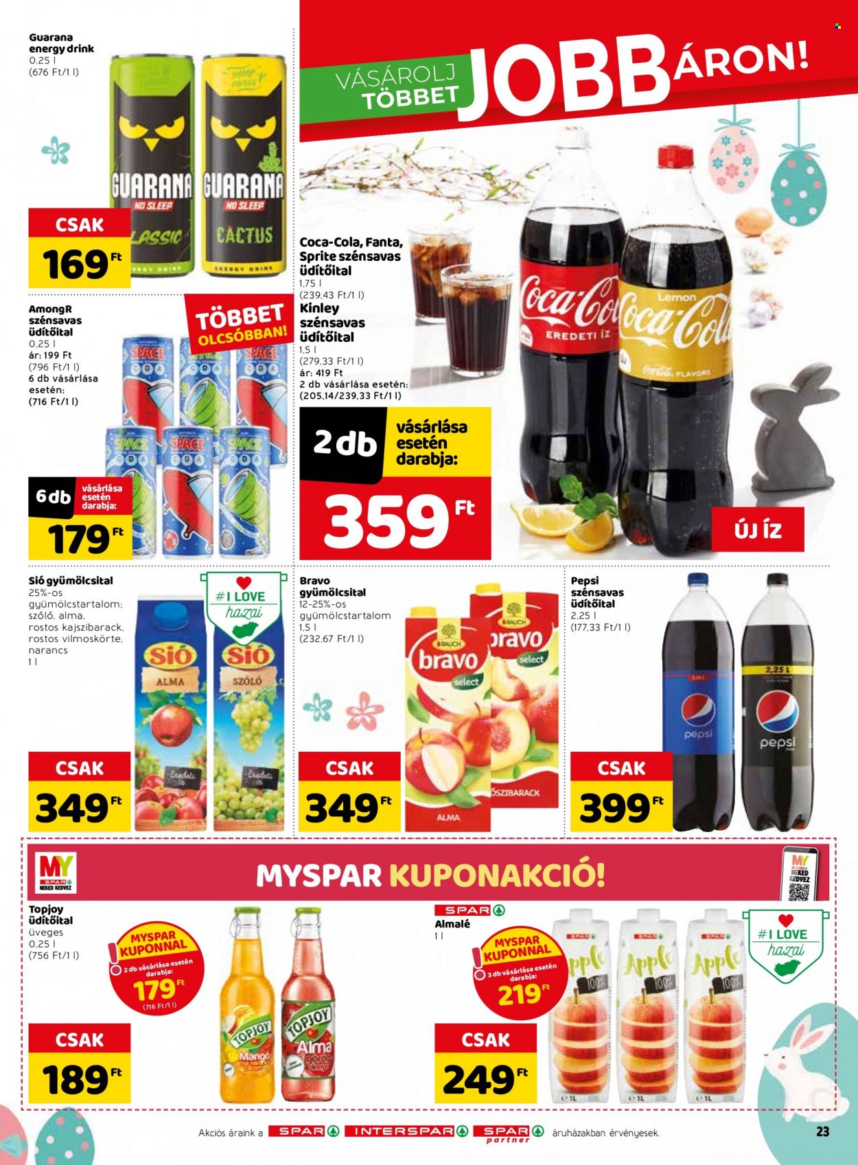 SPAR akciós újságok - 2022.03.31 - 2022.04.06. Oldal 29