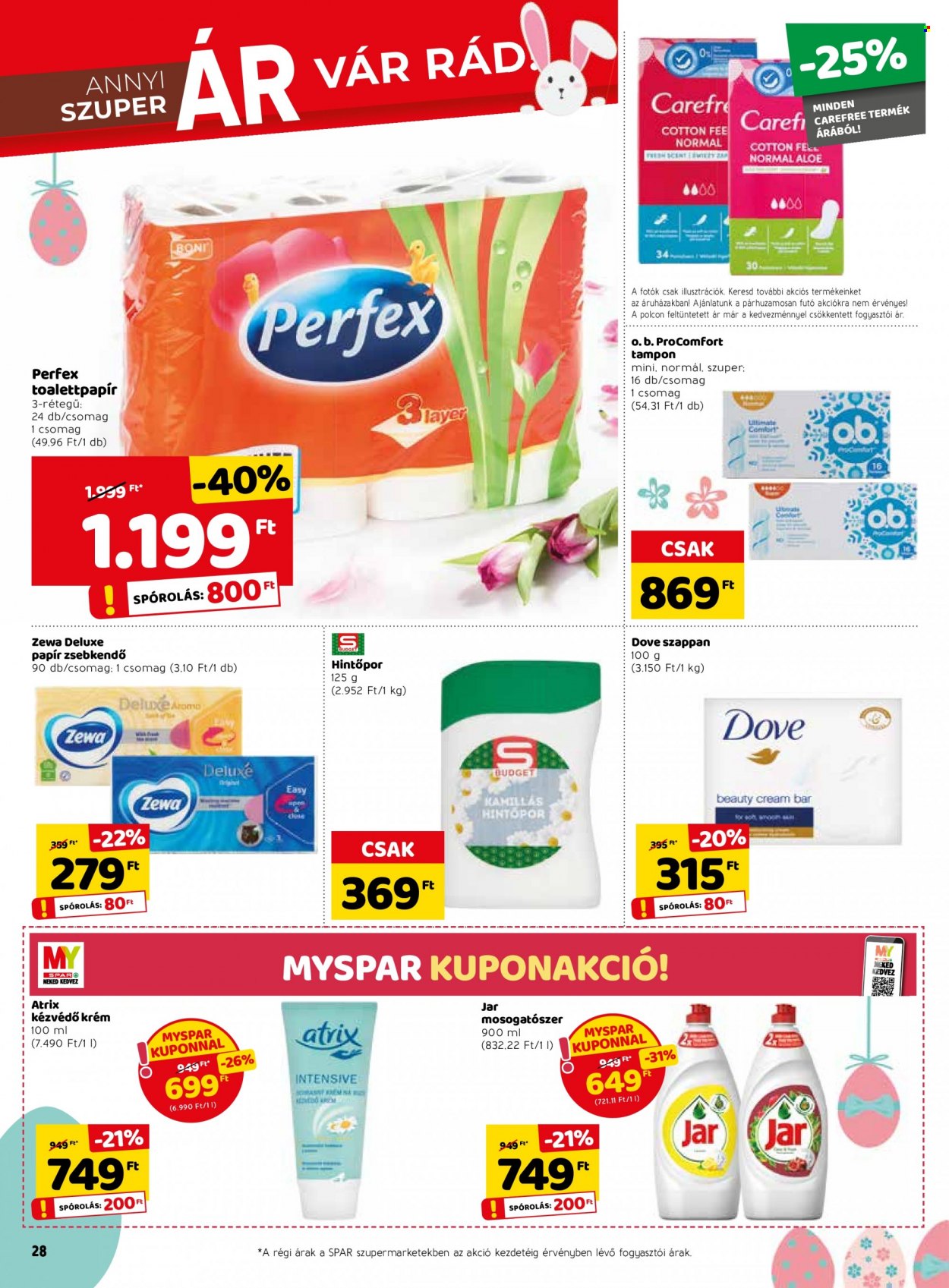 SPAR akciós újságok - 2022.03.31 - 2022.04.06. Oldal 34