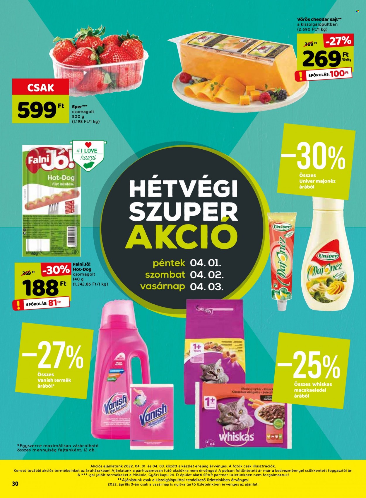 SPAR akciós újságok - 2022.03.31 - 2022.04.06. Oldal 36