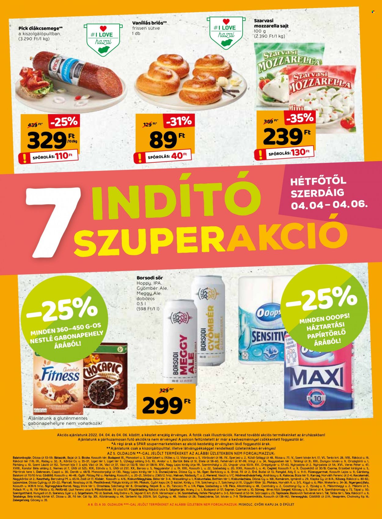SPAR akciós újságok - 2022.03.31 - 2022.04.06. Oldal 37