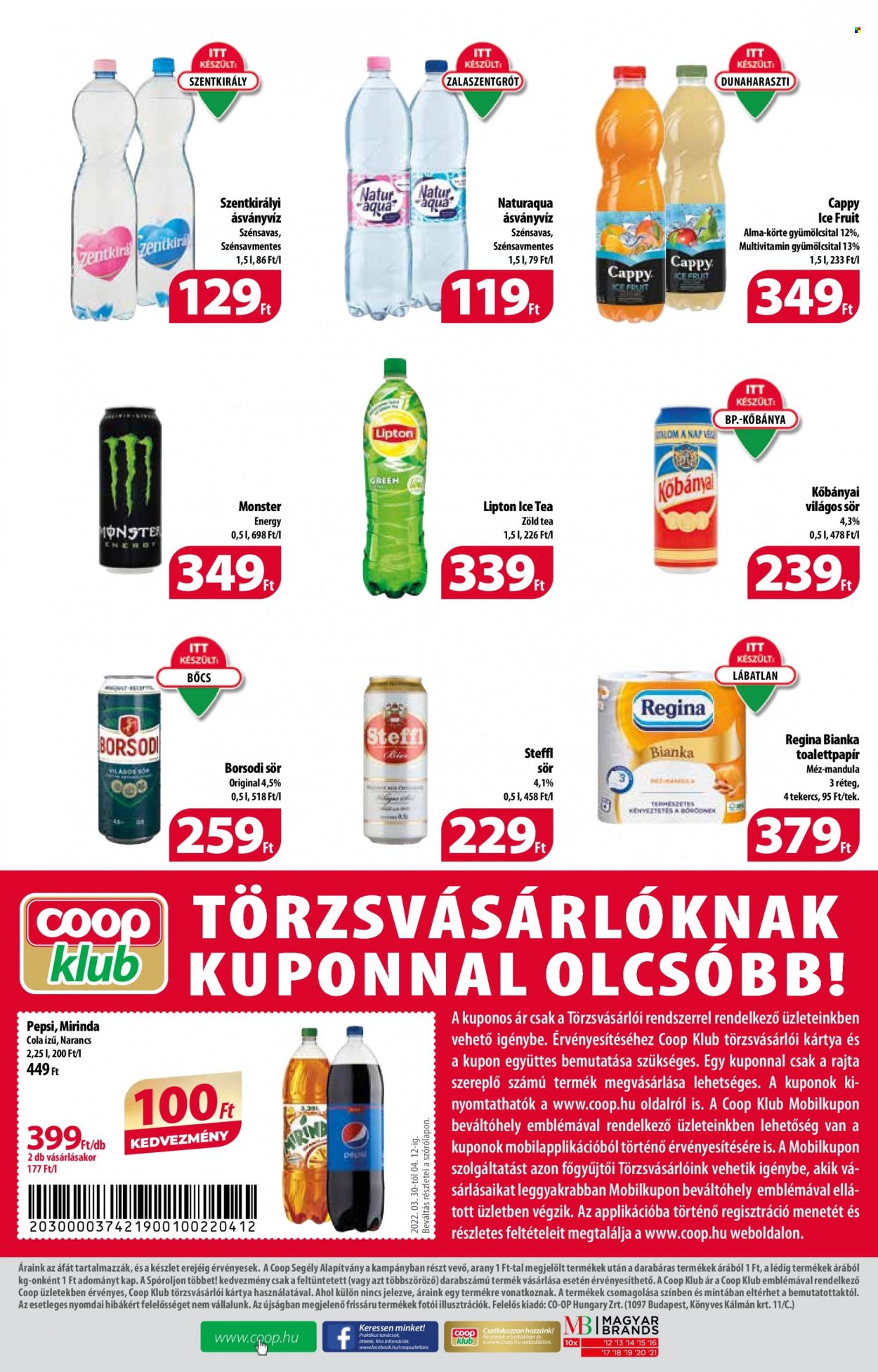 Coop akciós újságok - 2022.03.30 - 2022.04.12. Oldal 4