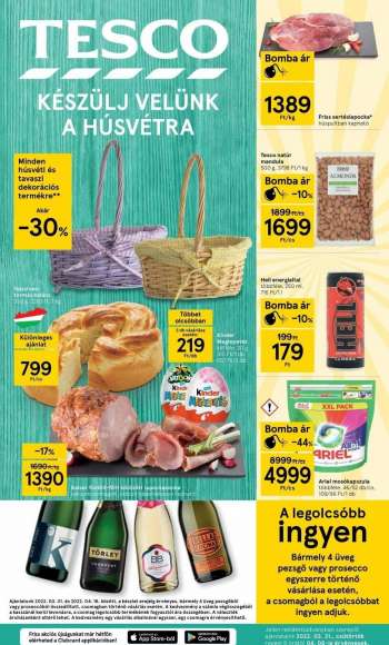 Újság TESCO - 2022.03.31 - 2022.04.06.
