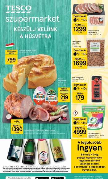 Újság TESCO - 2022.03.31 - 2022.04.06.