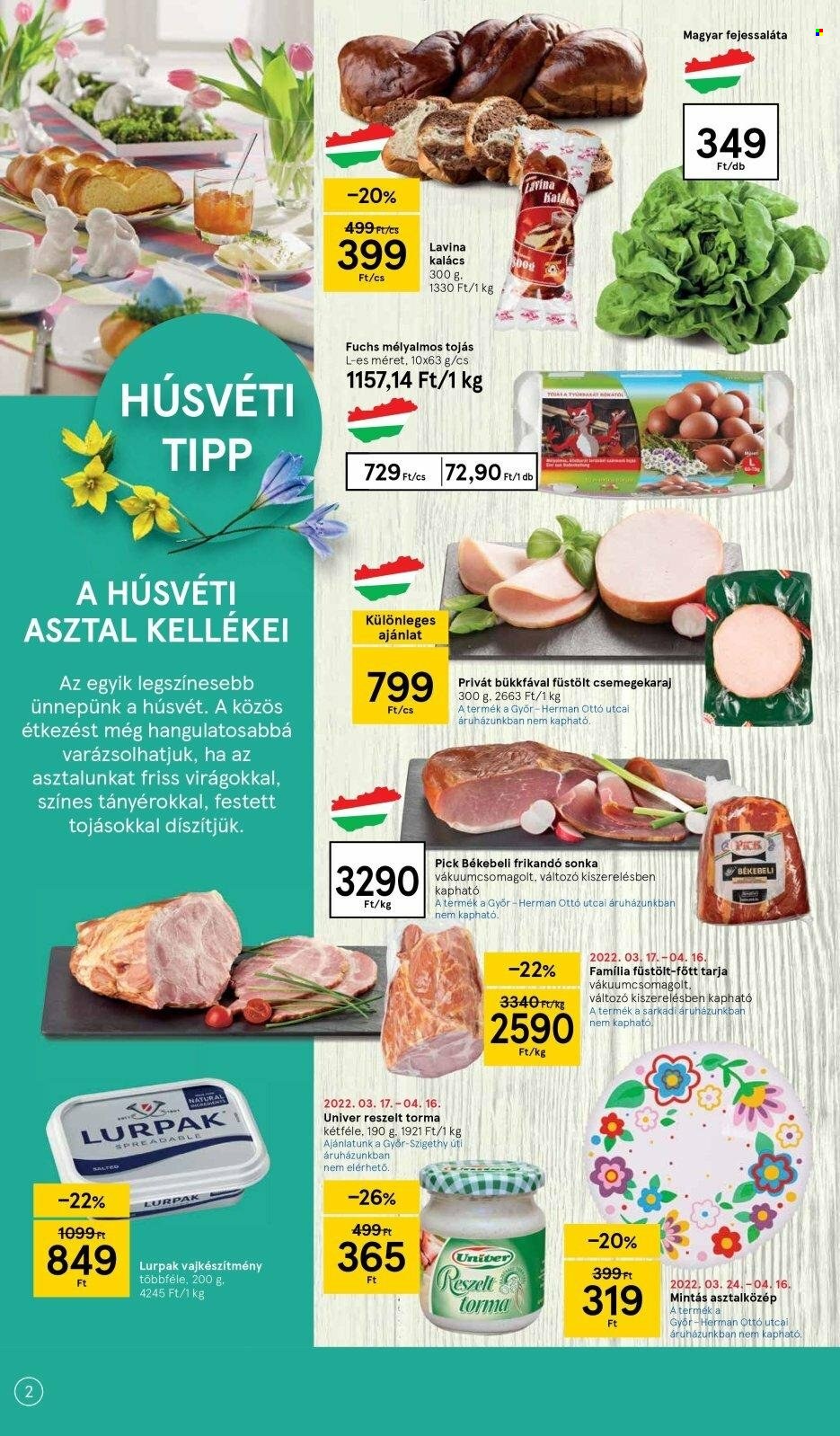 TESCO akciós újságok - 2022.03.31 - 2022.04.06. Oldal 2