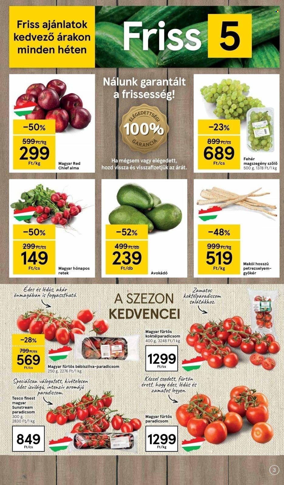 TESCO akciós újságok - 2022.03.31 - 2022.04.06. Oldal 3