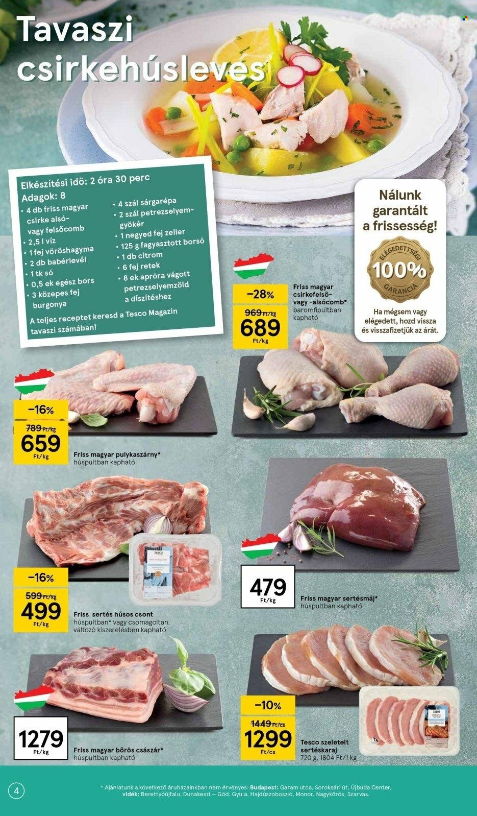 TESCO akciós újságok - 2022.03.31 - 2022.04.06. Oldal 4