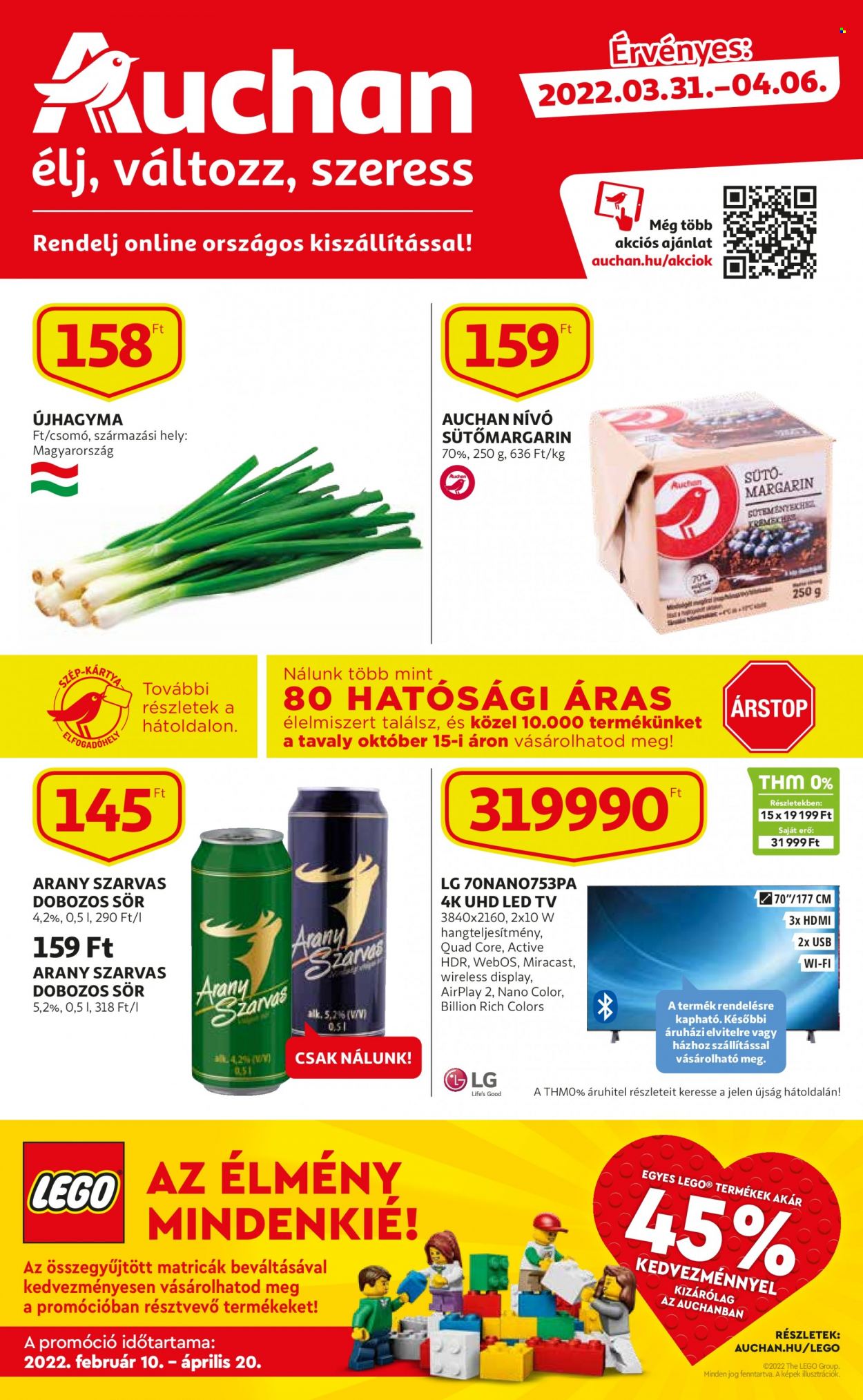 Auchan akciós újságok - 2022.03.31 - 2022.04.06. Oldal 1