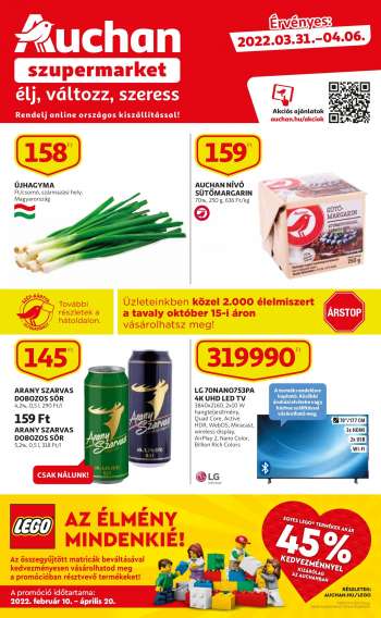 Újság Auchan - 2022.03.31 - 2022.04.06.