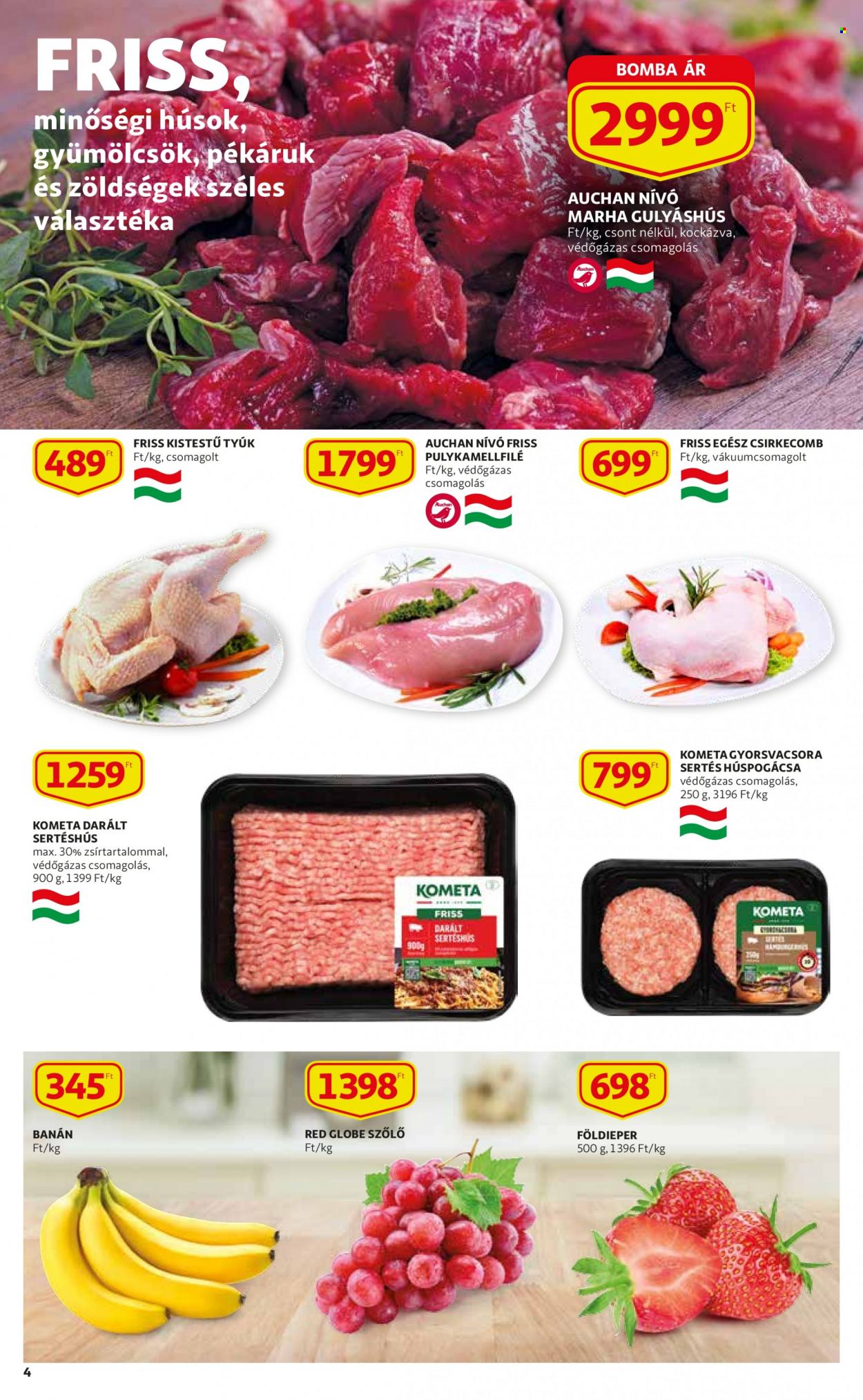 Auchan akciós újságok - 2022.03.31 - 2022.04.06. Oldal 4