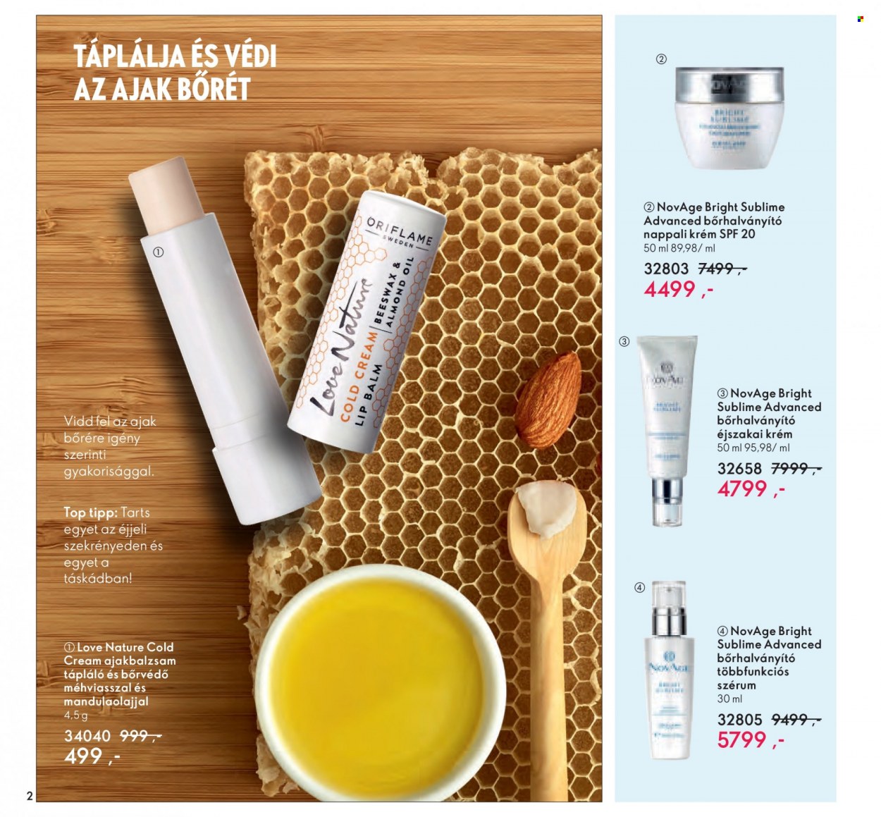 Oriflame akciós újságok - 2022.03.29 - 2022.04.18. Oldal 2