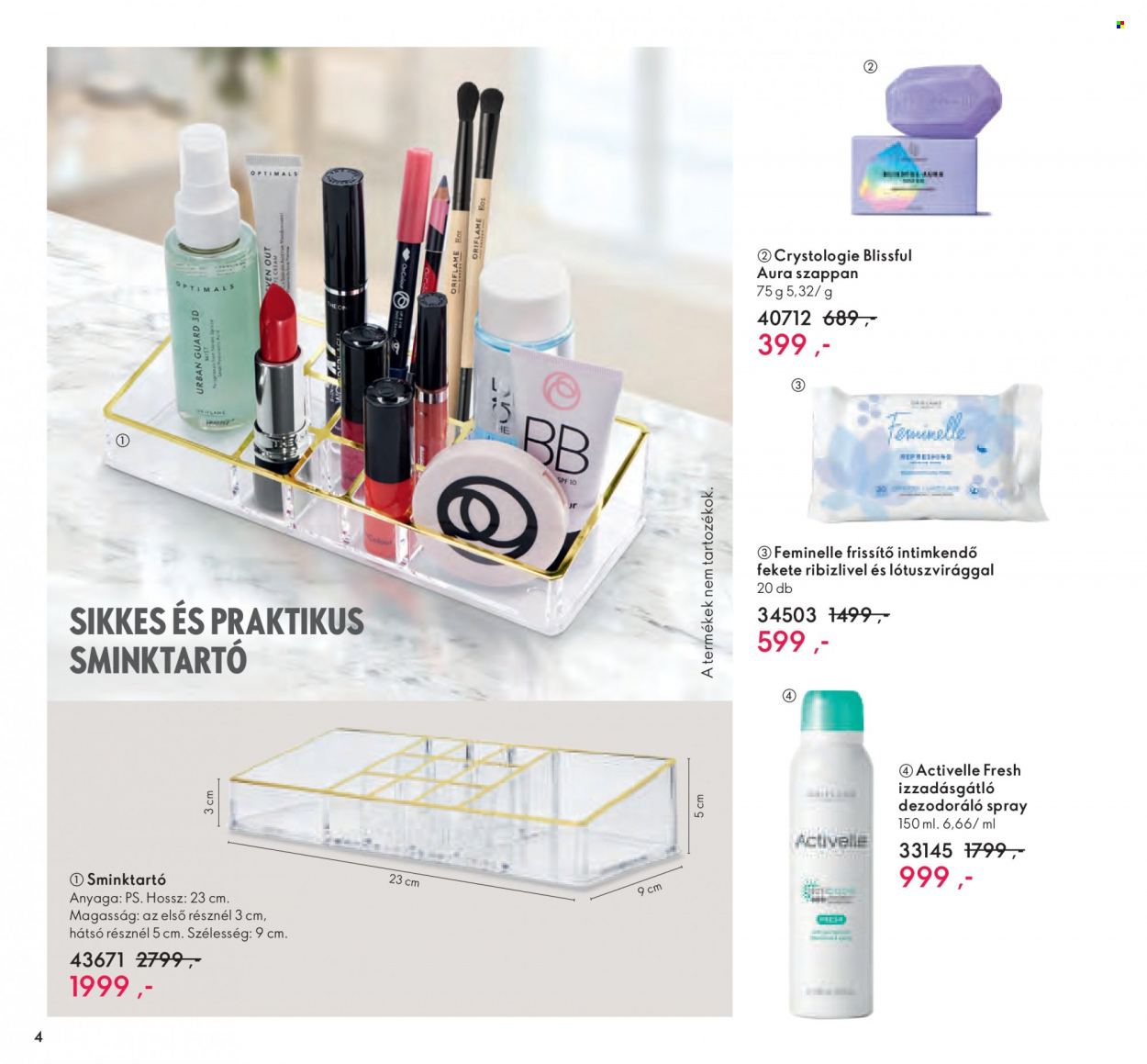 Oriflame akciós újságok - 2022.03.29 - 2022.04.18. Oldal 4
