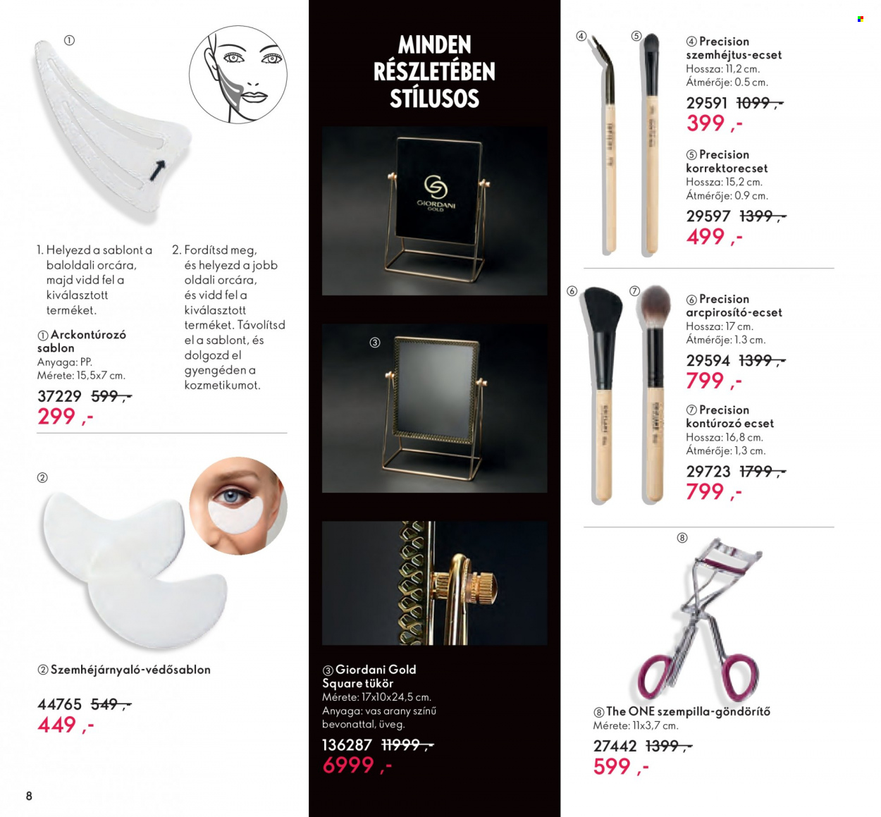 Oriflame akciós újságok - 2022.03.29 - 2022.04.18. Oldal 8