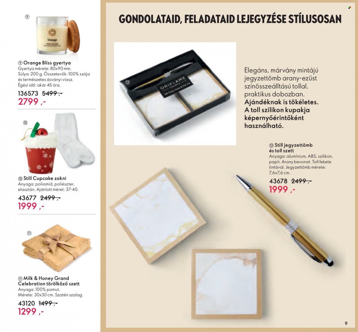 Oriflame akciós újságok - 2022.03.29 - 2022.04.18. Oldal 9
