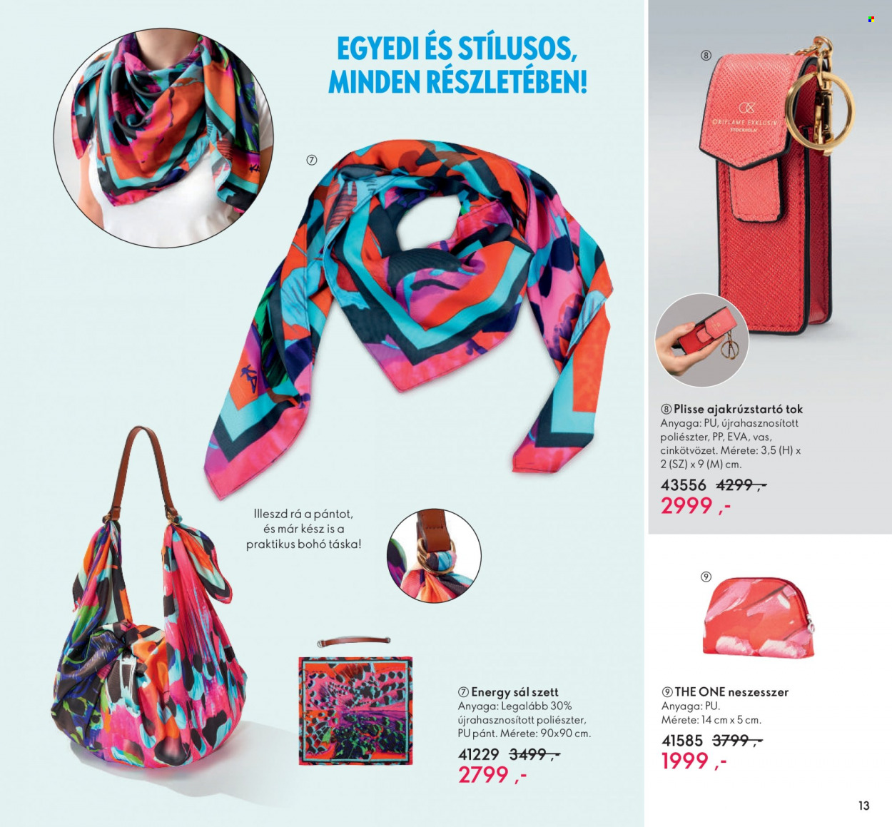 Oriflame akciós újságok - 2022.03.29 - 2022.04.18. Oldal 13