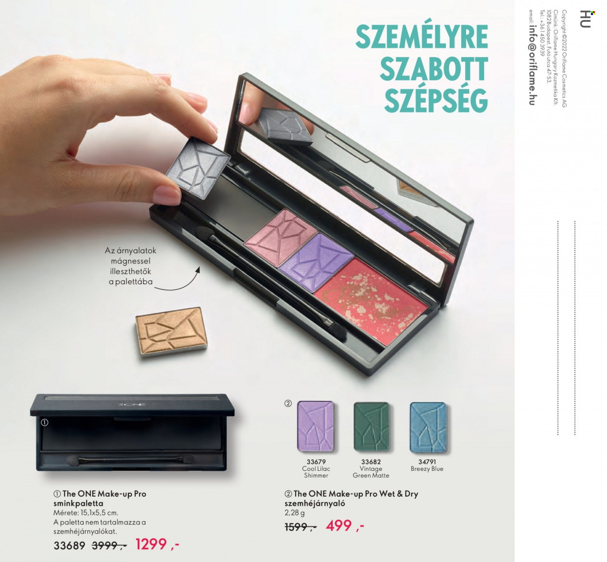 Oriflame akciós újságok - 2022.03.29 - 2022.04.18. Oldal 16
