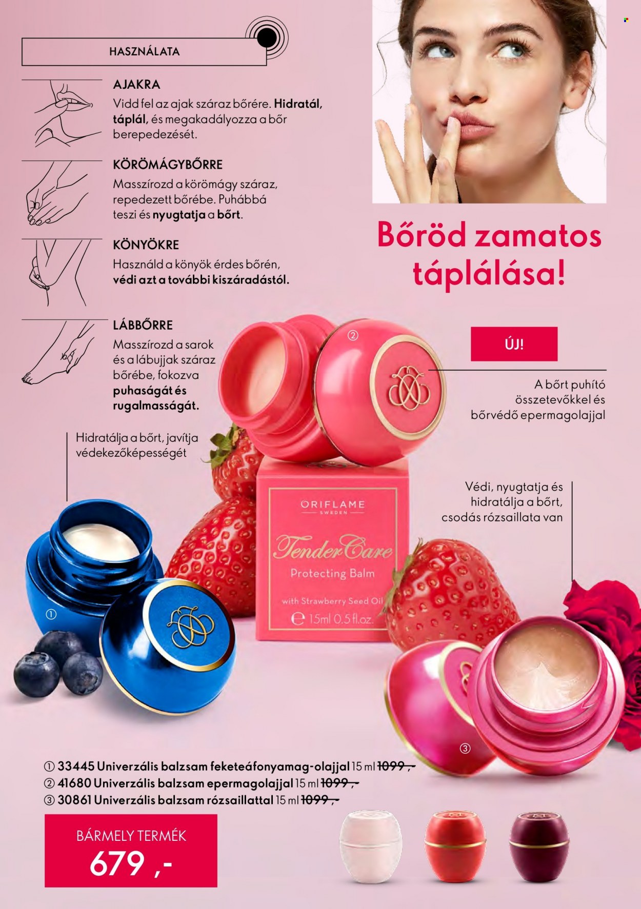Oriflame akciós újságok - 2022.03.29 - 2022.04.18. Oldal 61