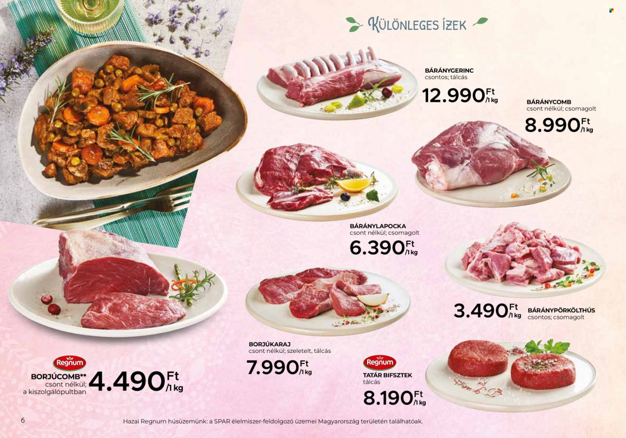 SPAR akciós újságok - 2022.03.30 - 2022.04.16. Oldal 6